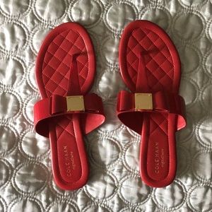Cole Haan Red Sandals